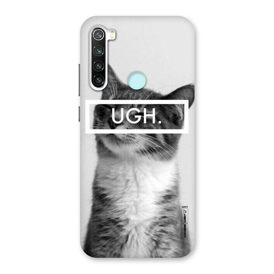 Ugh Kitty Back Case for Redmi Note 8