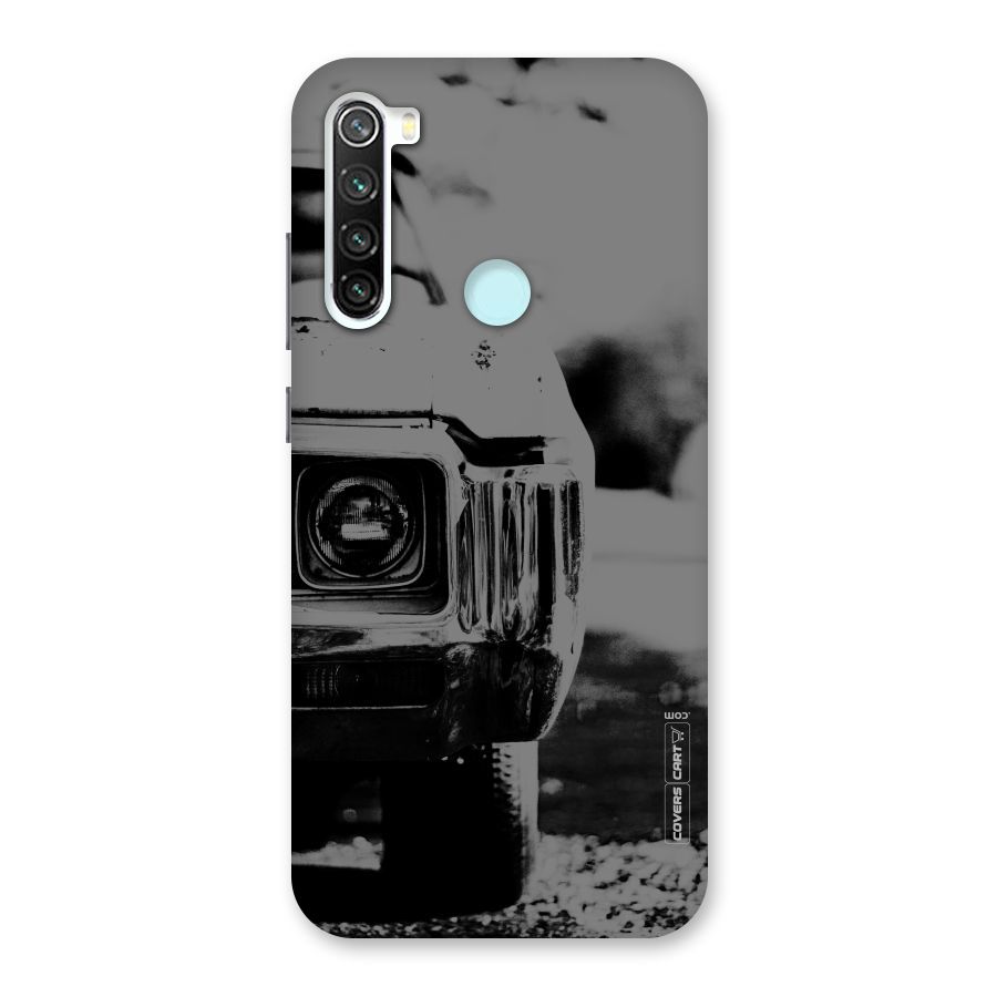 Vintage Car Black and White Back Case for Redmi Note 8