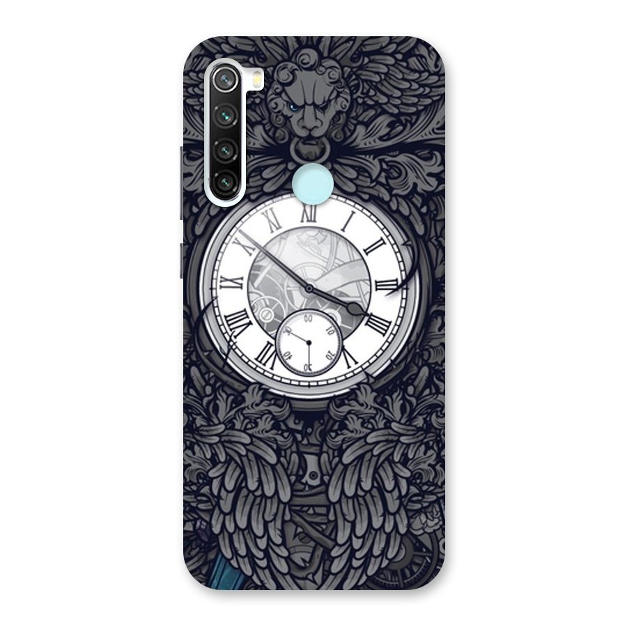 Wall Clock Back Case for Redmi Note 8
