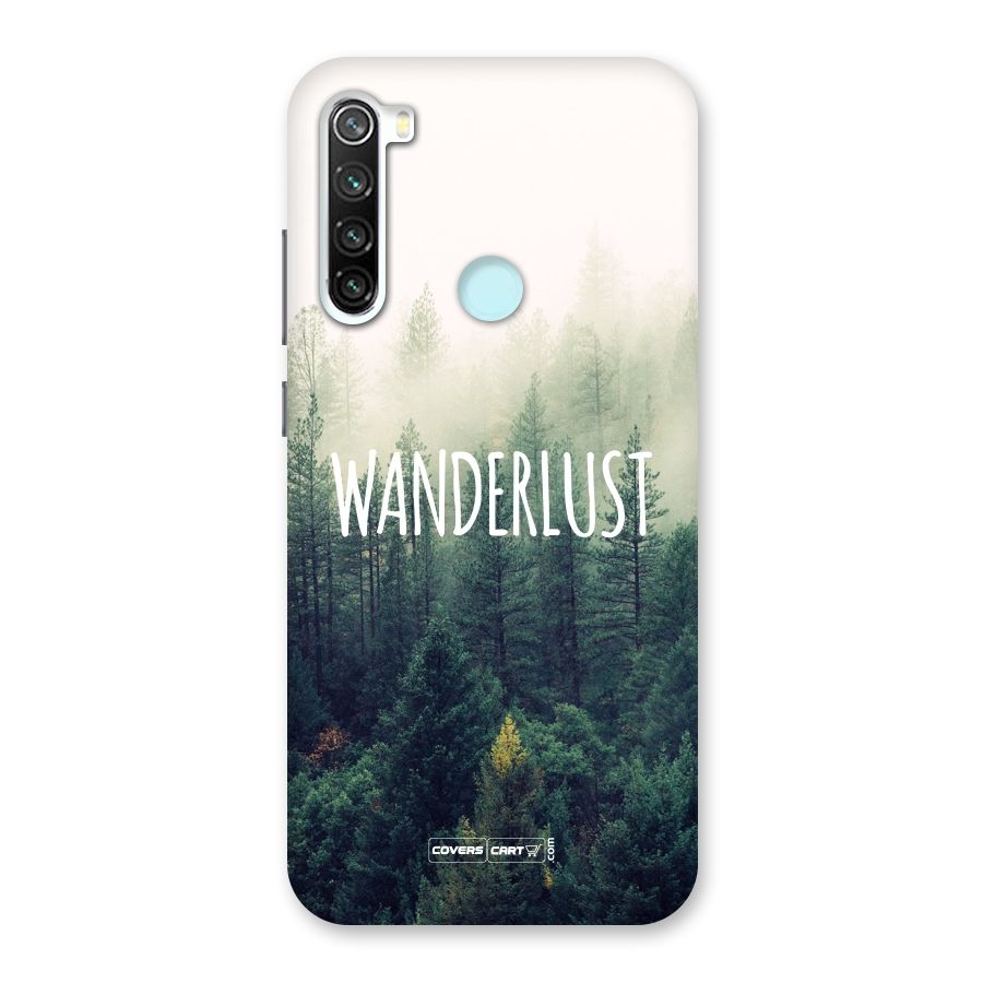 Wanderlust Back Case for Redmi Note 8