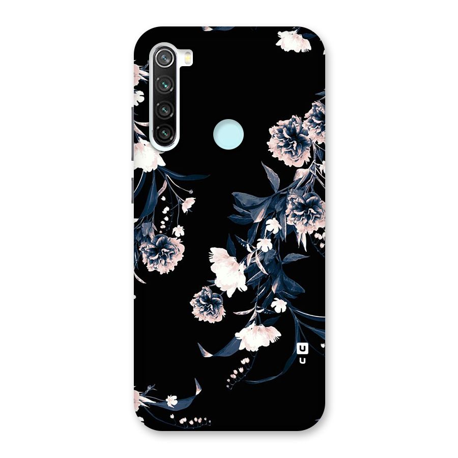 White Flora Back Case for Redmi Note 8