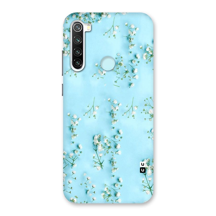 White Lily Design Back Case for Redmi Note 8