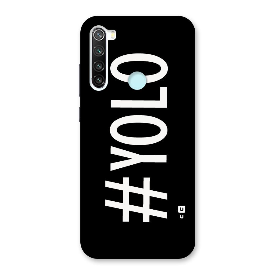 Yolo Back Case for Redmi Note 8