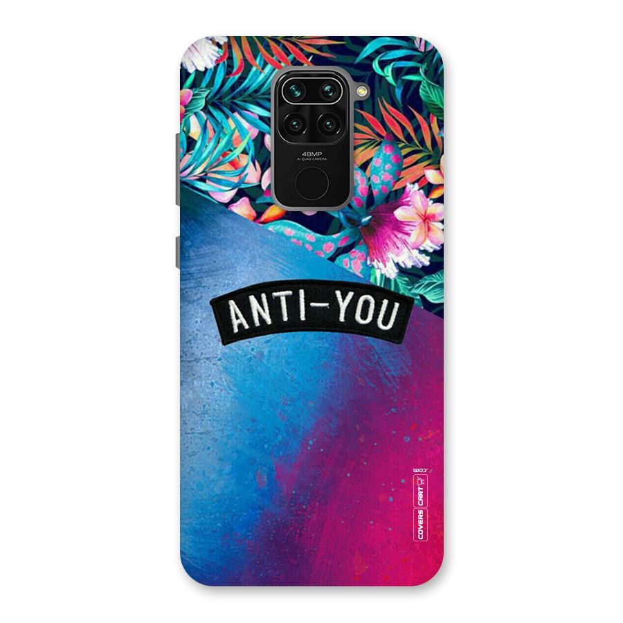 Anti You Back Case for Redmi Note 9