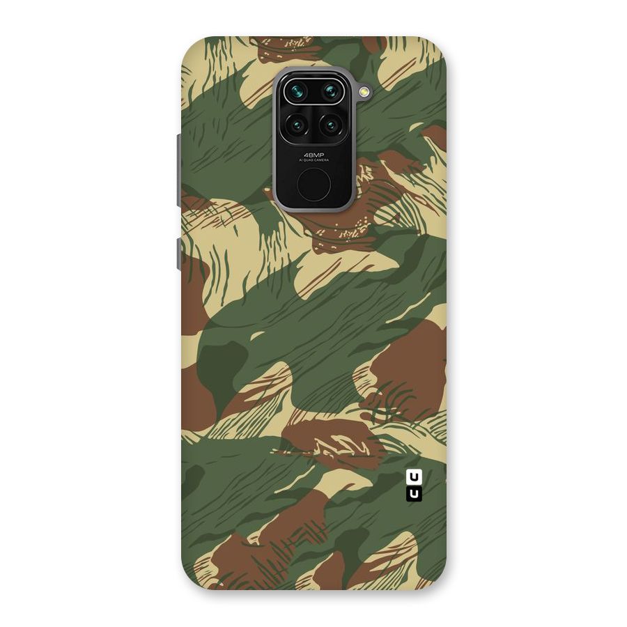 Army Design Back Case for Redmi Note 9