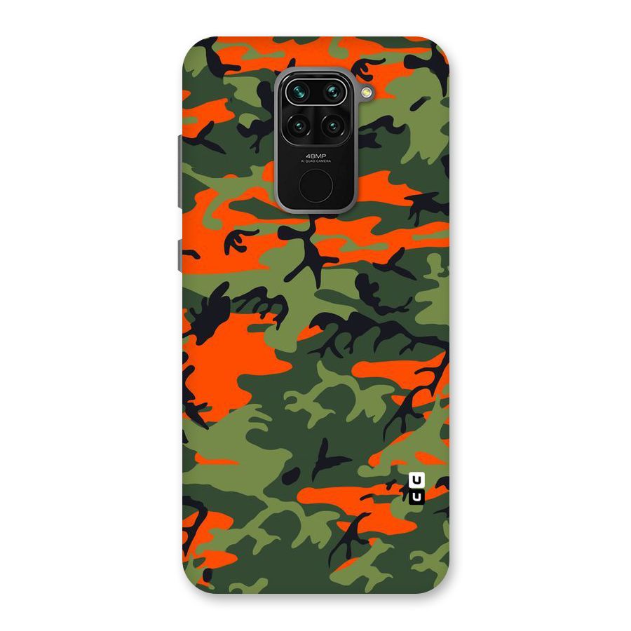 Army Pattern Back Case for Redmi Note 9