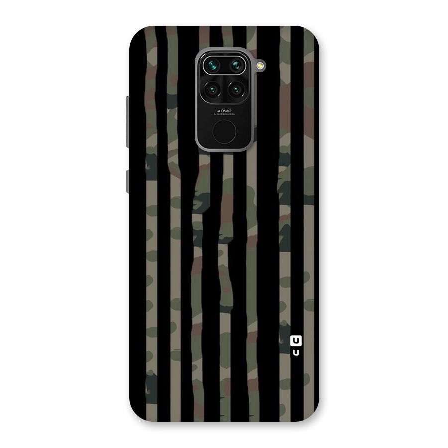 Army Stripes Back Case for Redmi Note 9