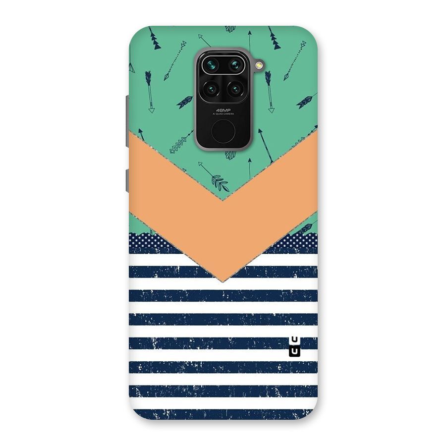 Arrows and Stripes Back Case for Redmi Note 9