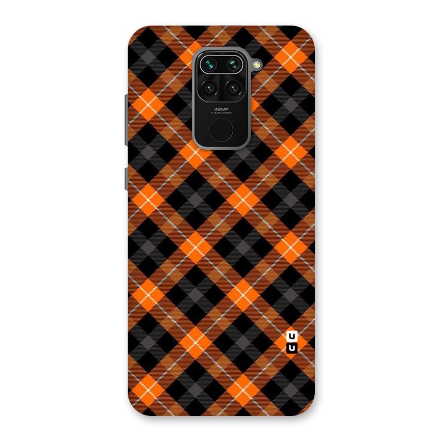 Best Textile Pattern Back Case for Redmi Note 9