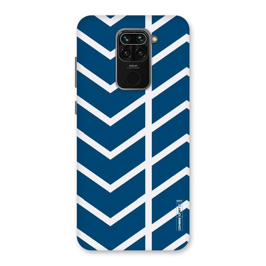 Blue White Pattern Back Case for Redmi Note 9