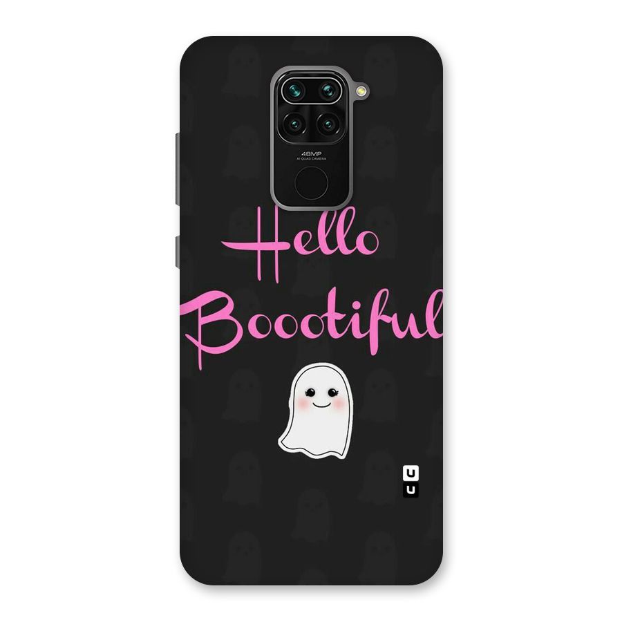 Boootiful Back Case for Redmi Note 9