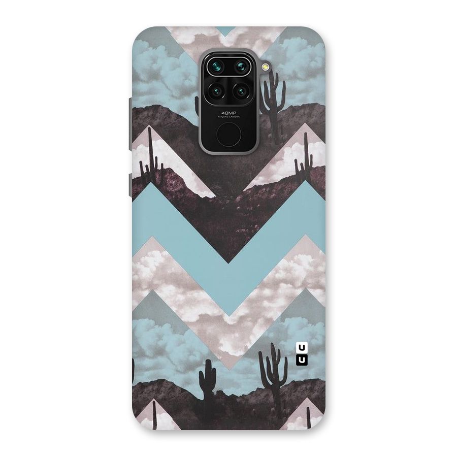 Cacutus Zig Zag Pattern Back Case for Redmi Note 9