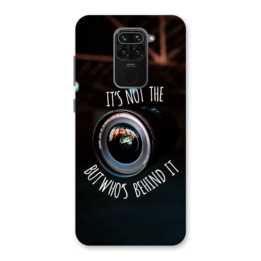 Camera Quote Back Case for Redmi Note 9