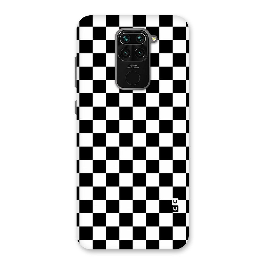 Checkerboard Back Case for Redmi Note 9
