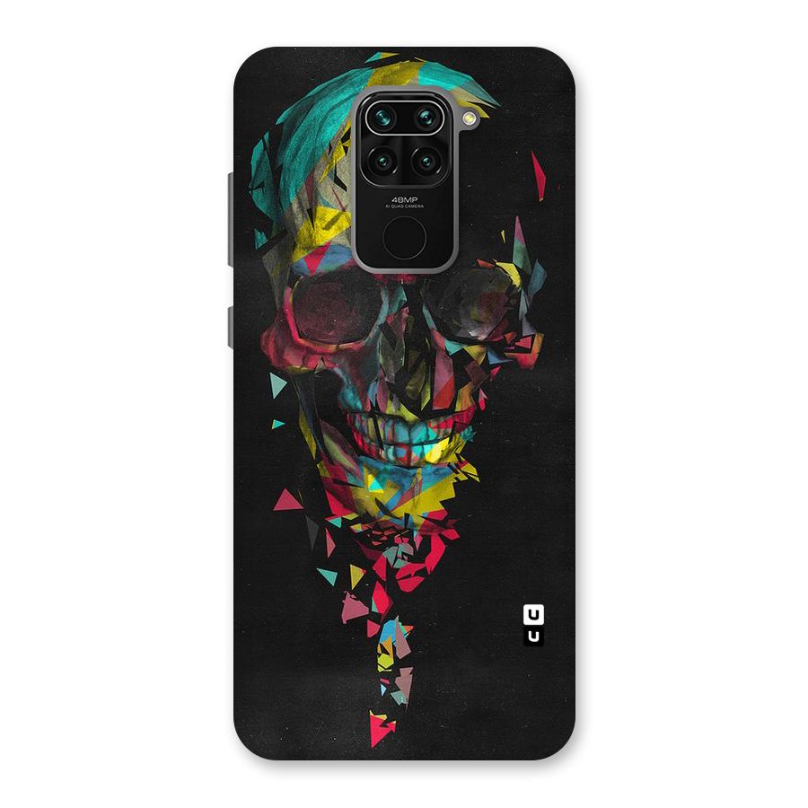Colored Skull Shred Back Case for Redmi Note 9