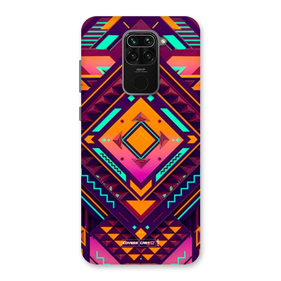 Creative Rhombus Back Case for Redmi Note 9