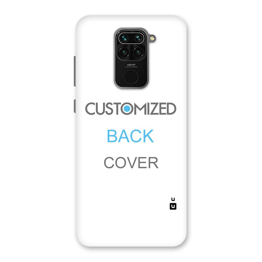 Customized Back Case for Redmi Note 9