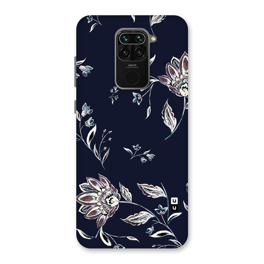 Dark Petals Back Case for Redmi Note 9