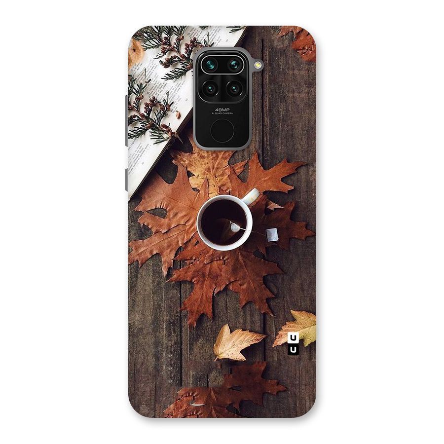Fall Leaf Coffee Back Case for Redmi Note 9