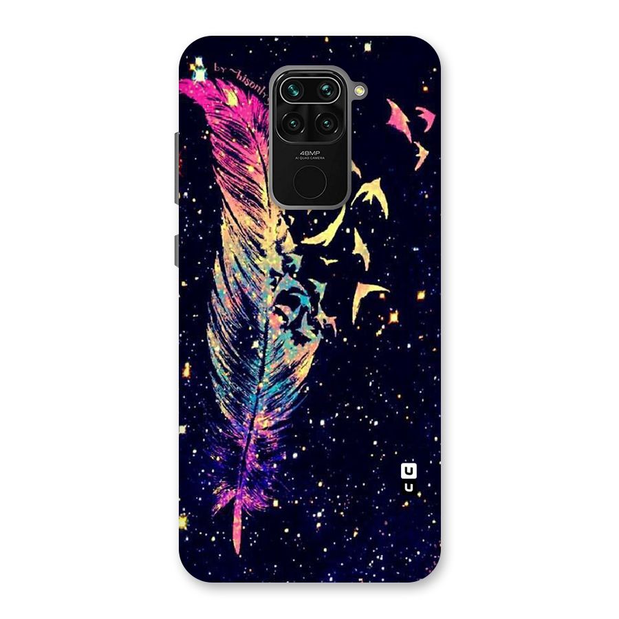 Feather Bird Fly Back Case for Redmi Note 9