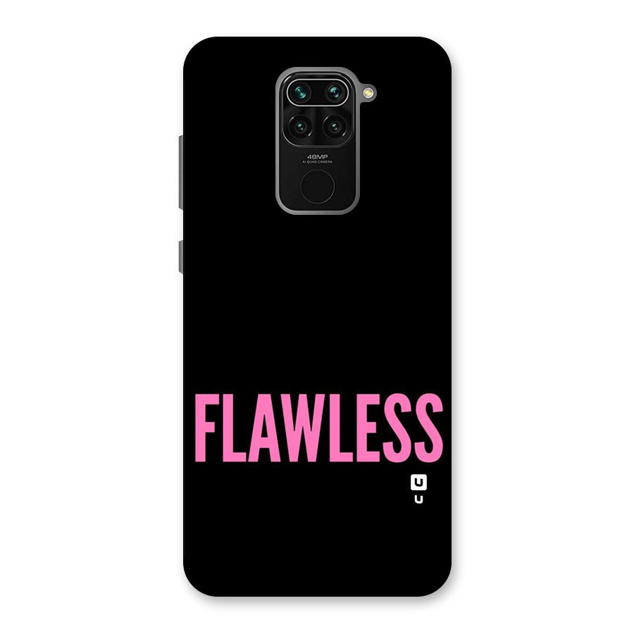 Flawless Pink Design Back Case for Redmi Note 9