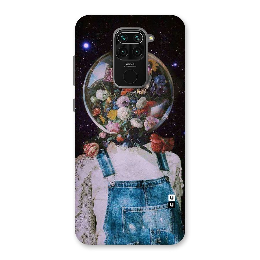 Flower Face Back Case for Redmi Note 9