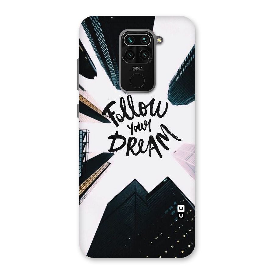 Follow Dream Back Case for Redmi Note 9