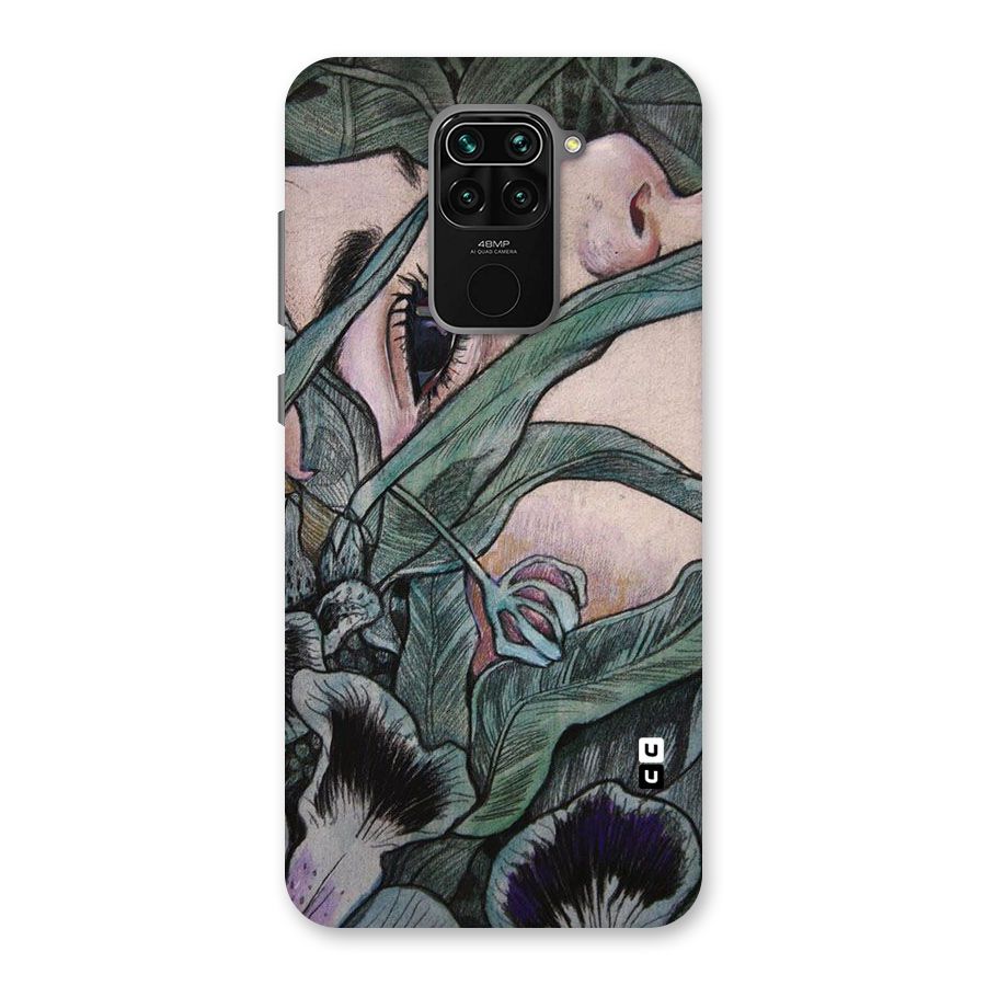 Girl Grass Art Back Case for Redmi Note 9