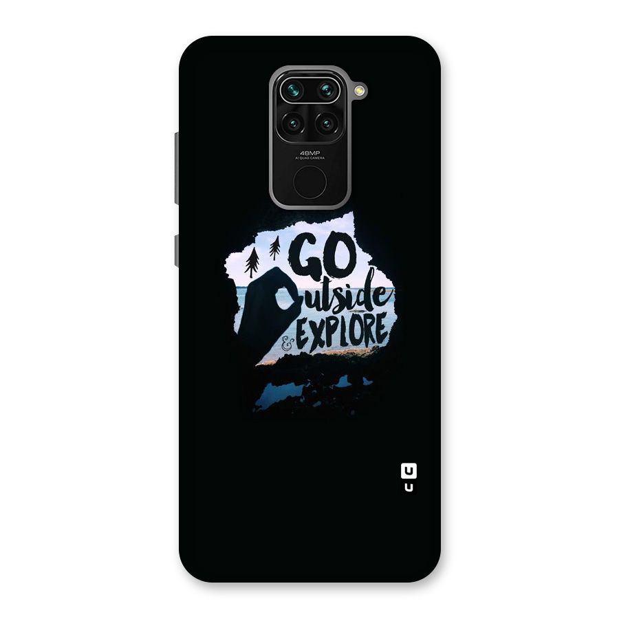 Go Outside Back Case for Redmi Note 9