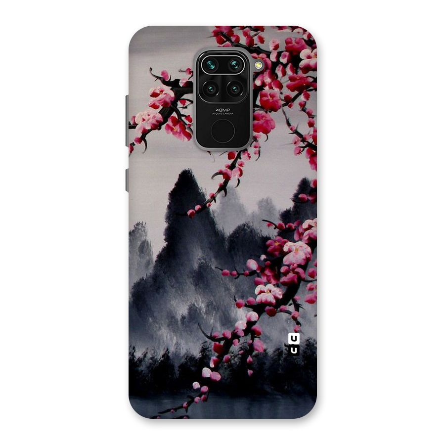 Hills And Blossoms Back Case for Redmi Note 9