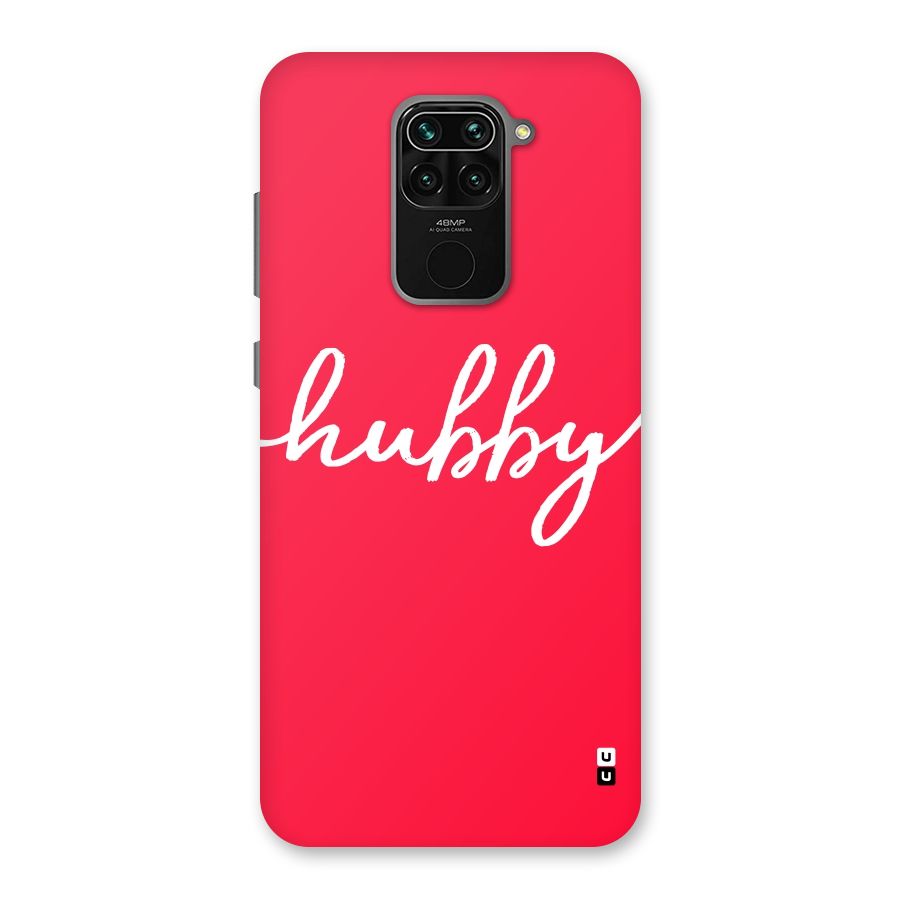 Hubby Back Case for Redmi Note 9