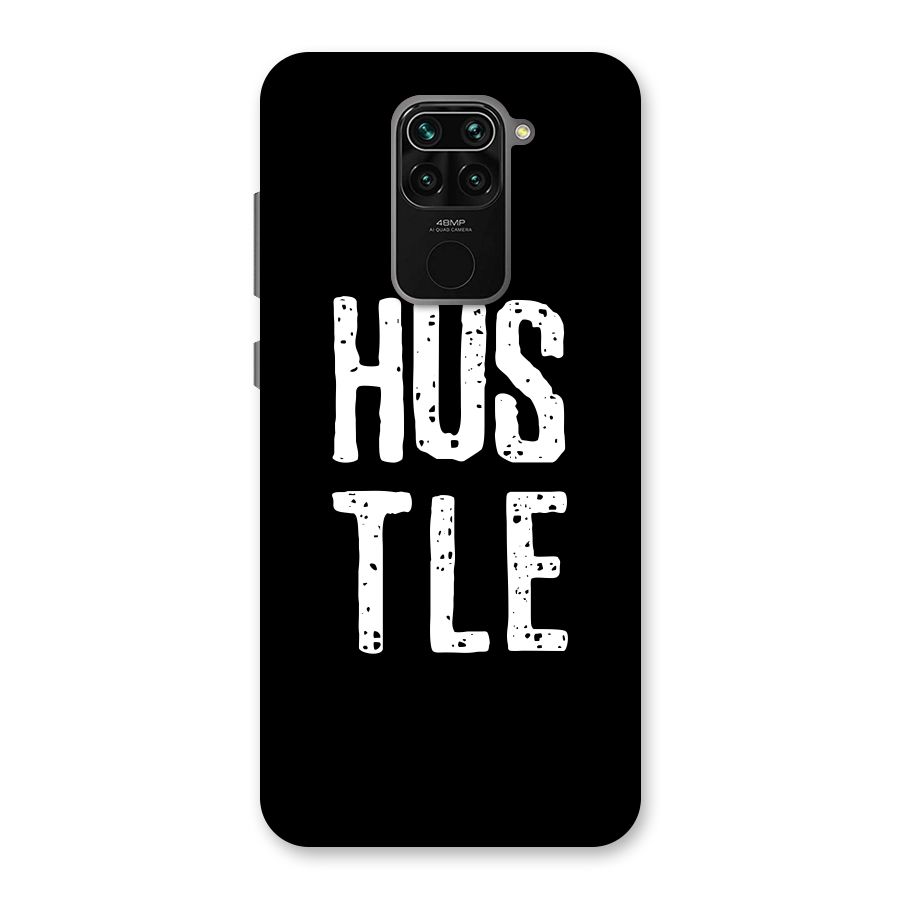 Hustle Back Case for Redmi Note 9