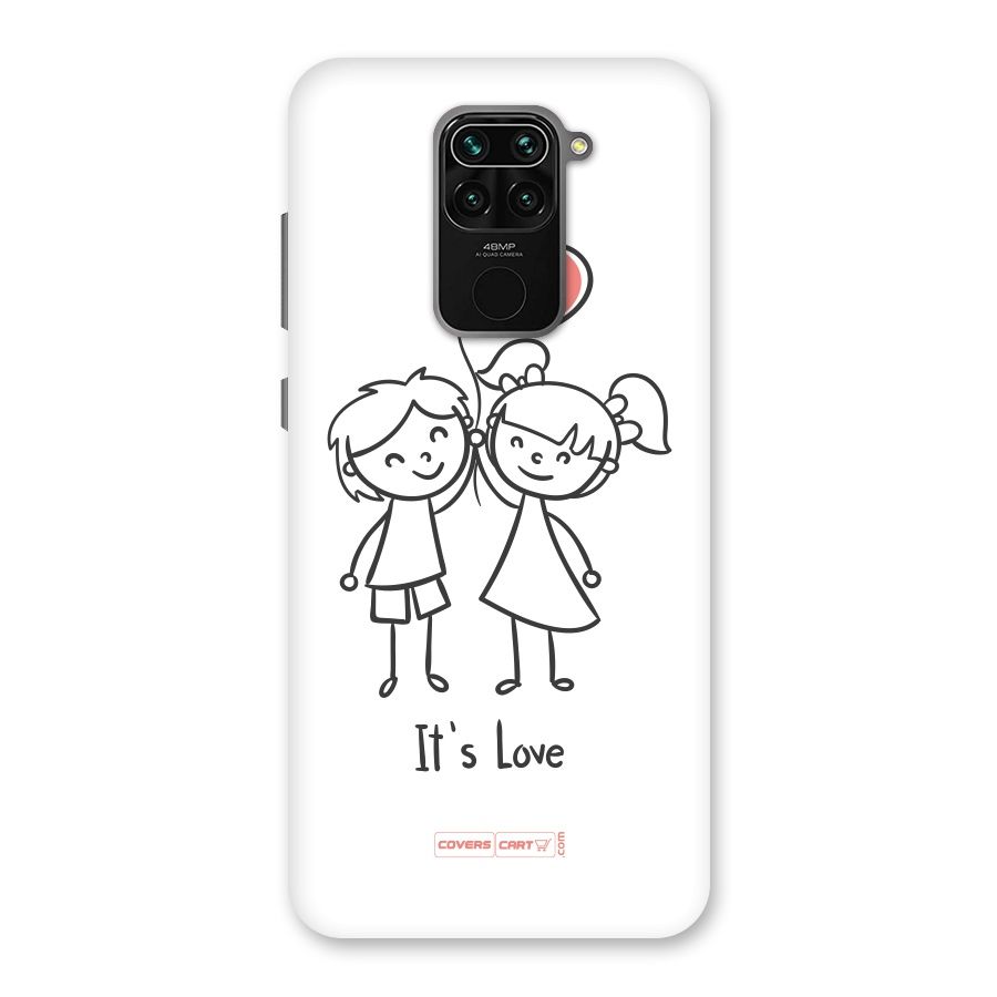 Its Love Back Case for Redmi Note 9