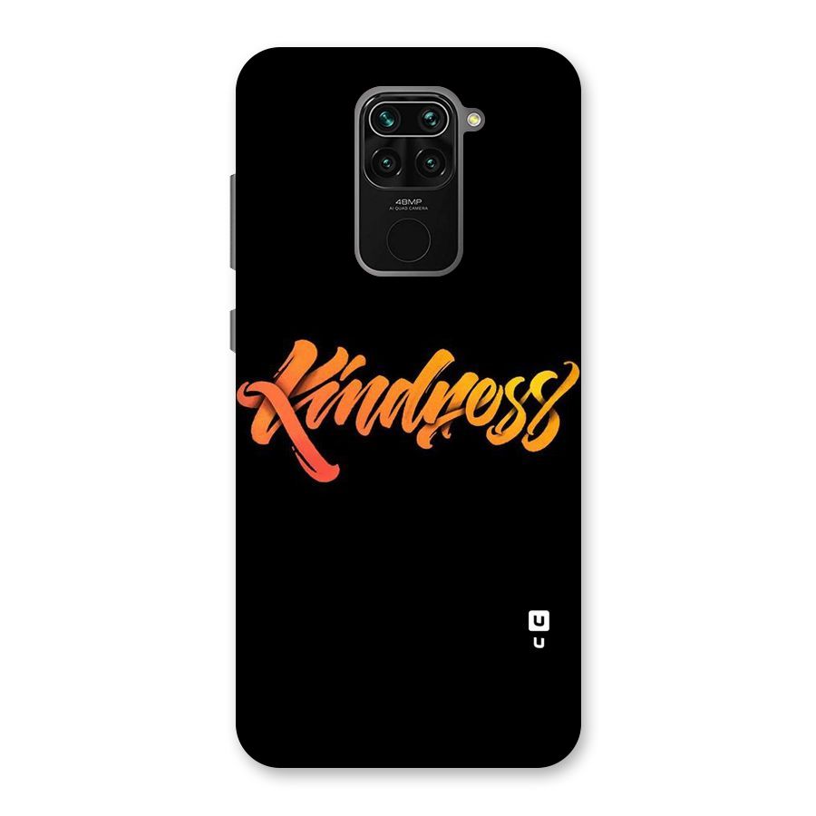 Kindness Back Case for Redmi Note 9