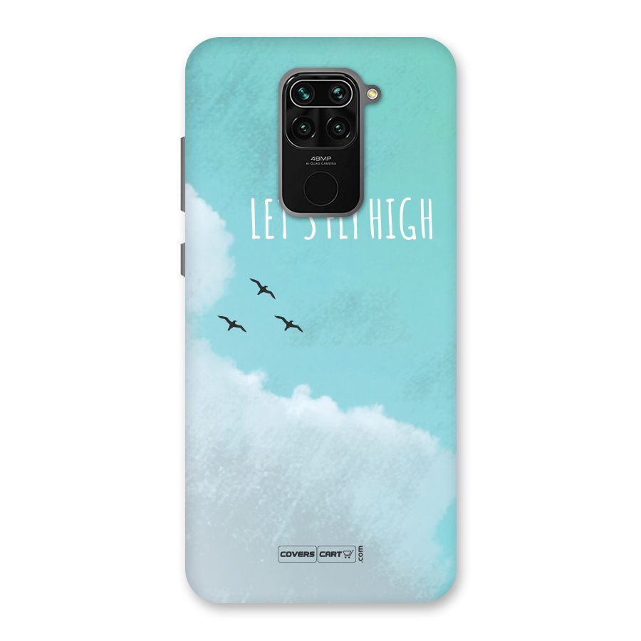 Lets Fly High Back Case for Redmi Note 9