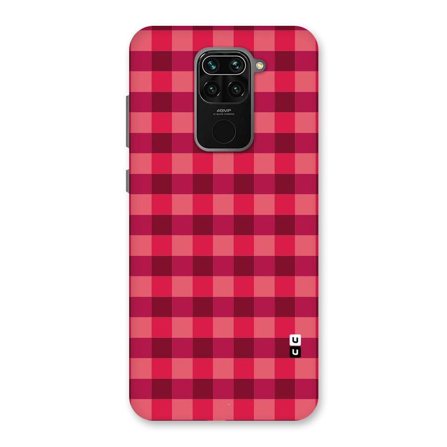 Love Checks Back Case for Redmi Note 9