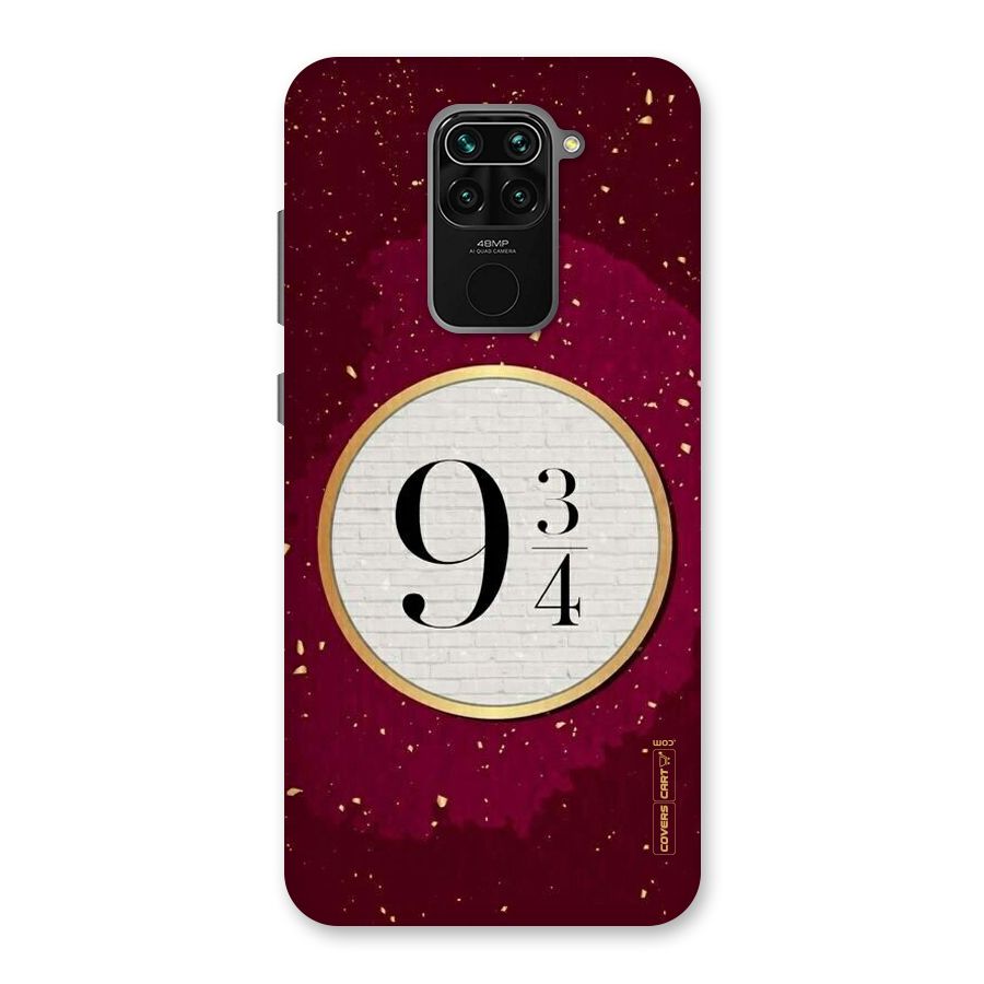 Magic Number Back Case for Redmi Note 9