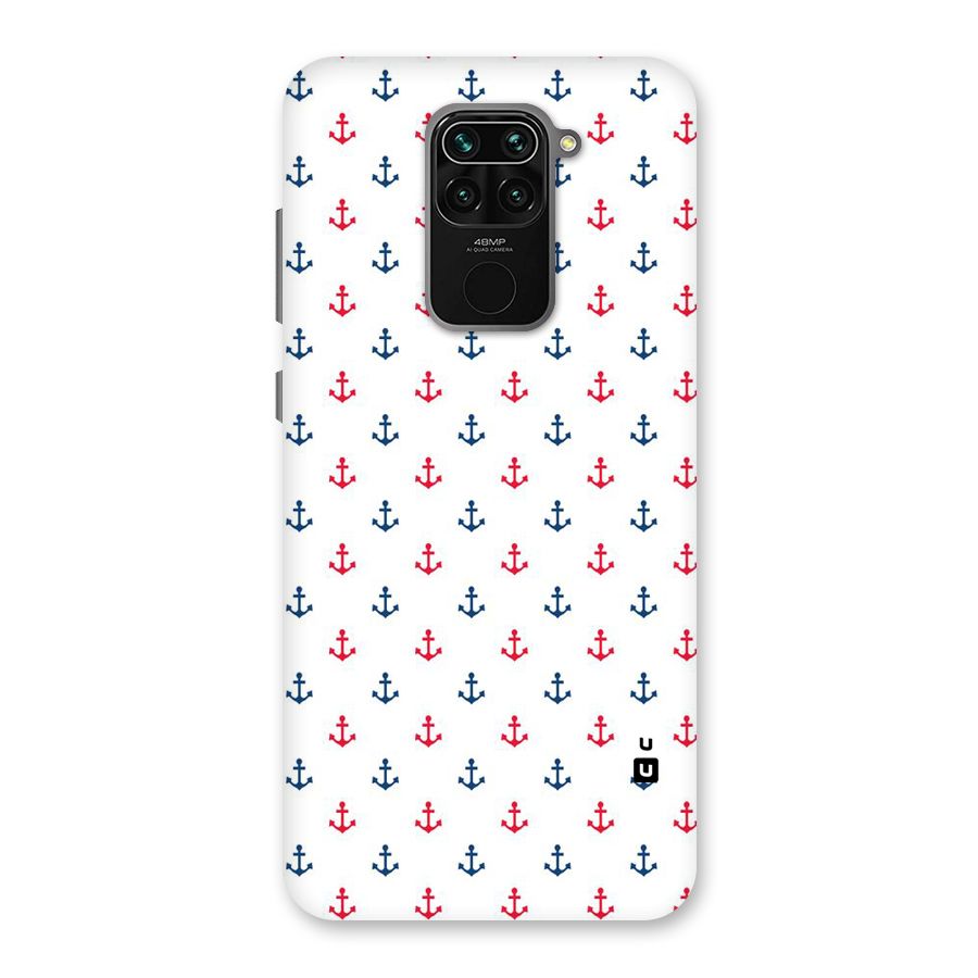 Minimal Anchor Pattern Back Case for Redmi Note 9