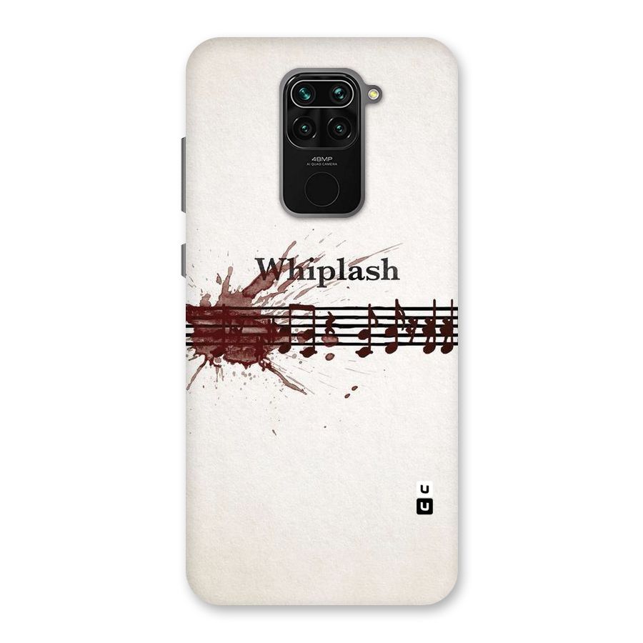 Music Notes Splash Back Case for Redmi Note 9