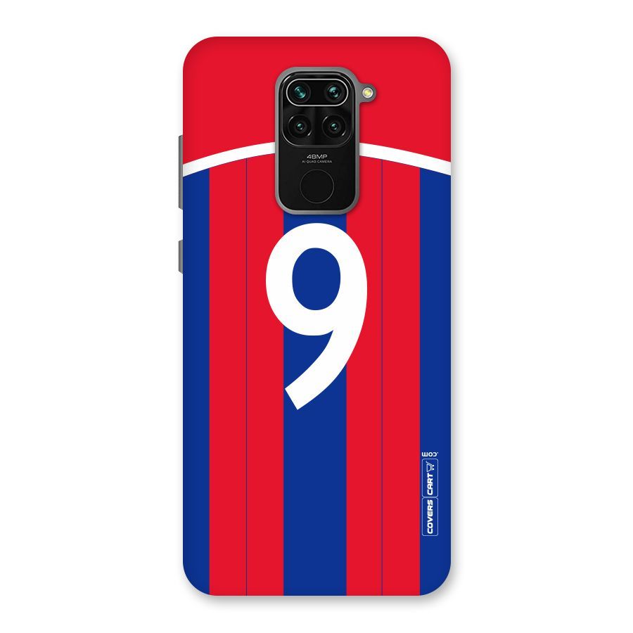 Number 9 Jersey Back Case for Redmi Note 9