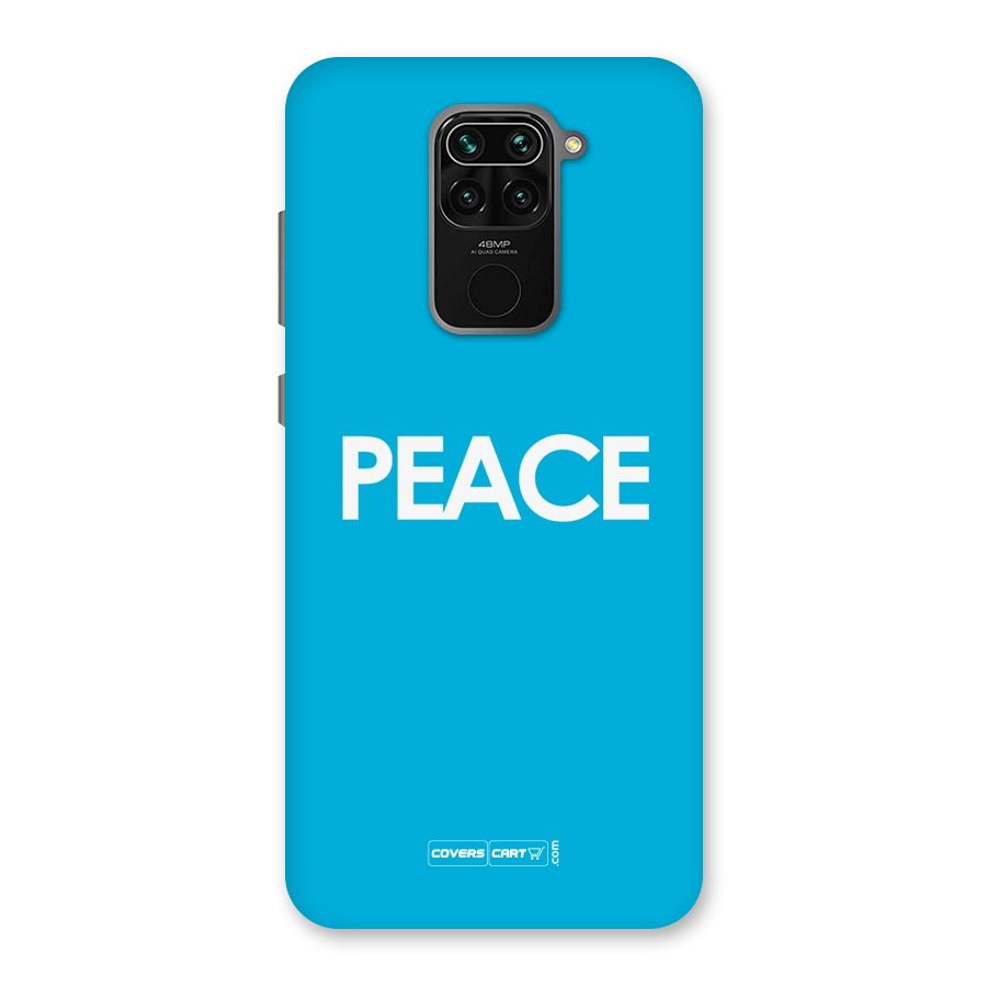 Peace Back Case for Redmi Note 9