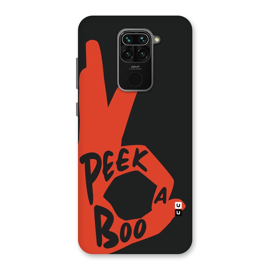 Peek-a-boo Back Case for Redmi Note 9