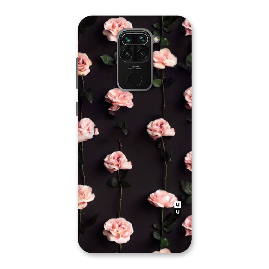 Pink Roses Back Case for Redmi Note 9