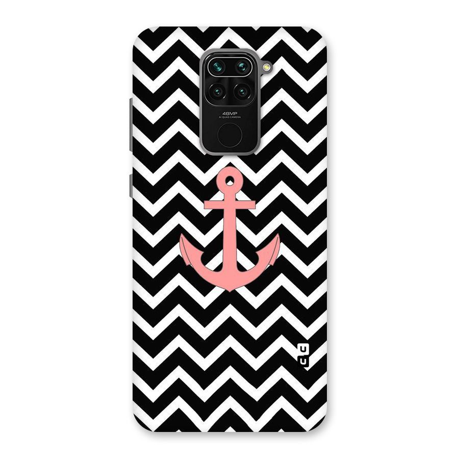 Pink Sailor Back Case for Redmi Note 9