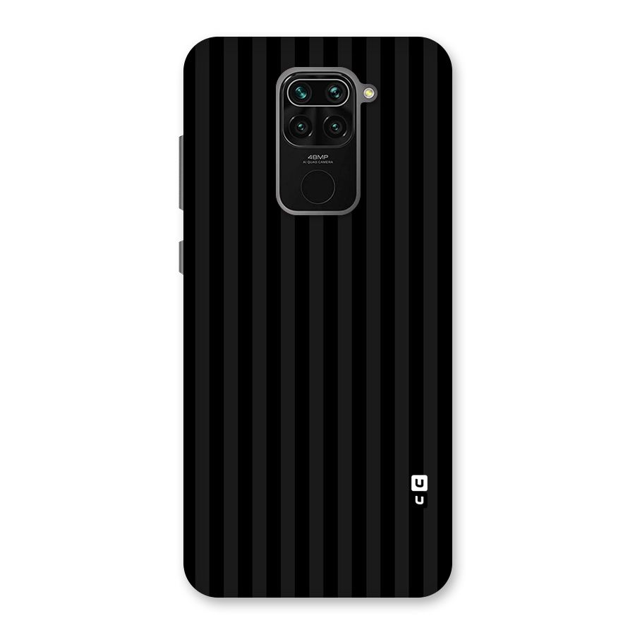 Pleasing Dark Stripes Back Case for Redmi Note 9