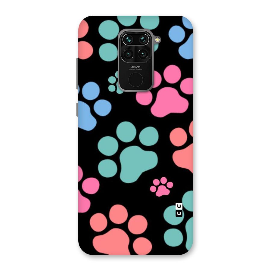 Puppy Paws Back Case for Redmi Note 9