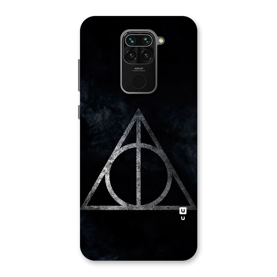 Rugged Triangle Design Back Case for Redmi Note 9