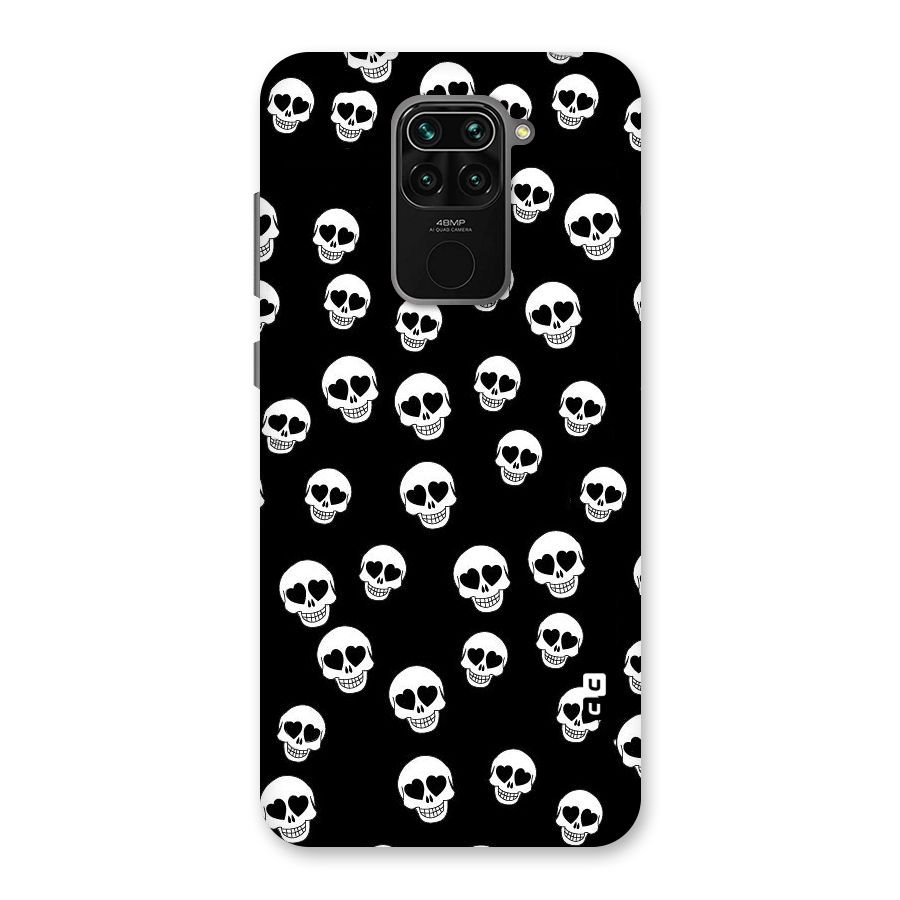 Skull Heart Back Case for Redmi Note 9
