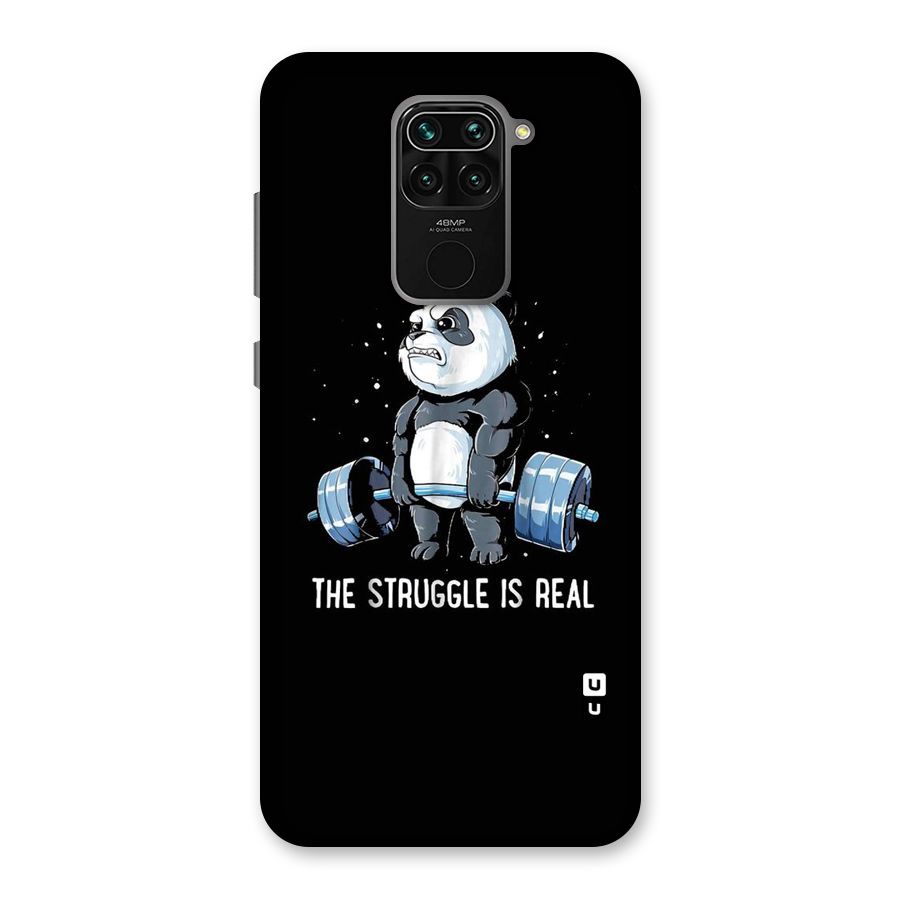 Struggle in Real Back Case for Redmi Note 9