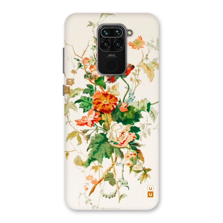 Summer Floral Back Case for Redmi Note 9